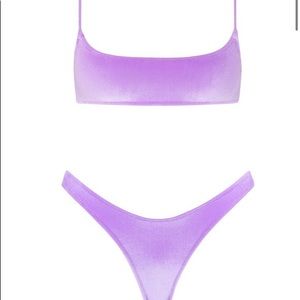 ON HOLD triangl bikini- dreamland purple haze